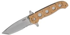 CRKT M16® - 14ZSF TANTO DESERT TAN WITH TRIPLE POINT™ SERRATIONS CR-M16-14ZSF