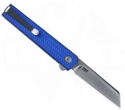 CRKT CEO Microflipper Blue Sheepfoot -Messer Verkauf CEO Microflipper Blau Sheepfoot Rueckseite 1280x1280