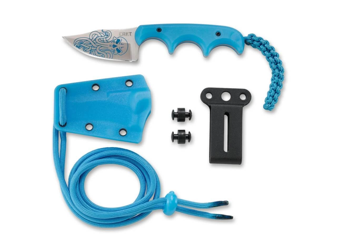 CRKT Minimalist Bowie Cthulhu Blue 6 CRKT Minimalist Bowie Cthulhu Blue – Bild 4